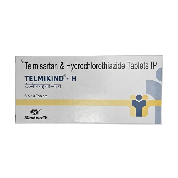 telmikind h 40mg tablet 10's